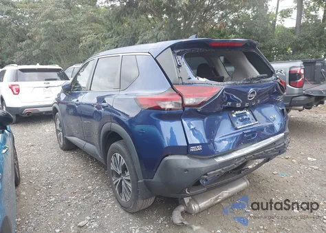 2022 Nissan Rogue Sv Fwd z USA, uszkodzony, nr VIN 5N1BT3BA0NC697291